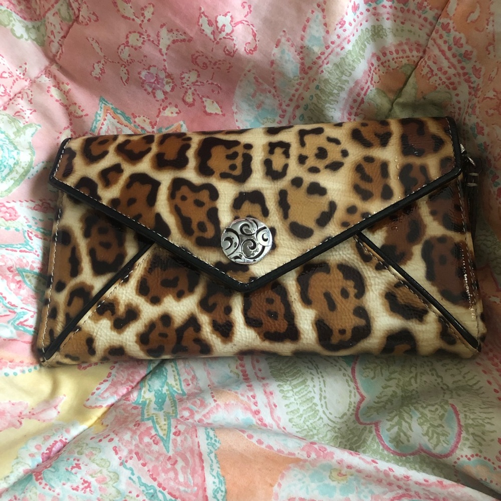 Brighton Cheetah Wallet Wristlet